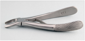 A pair of extraction forceps